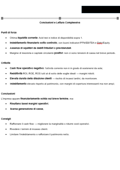 CONTROLLO FINANZIARIO